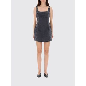 Marine Serre Dress Woman Grey